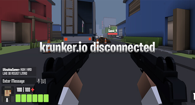 krunker.io disconnected